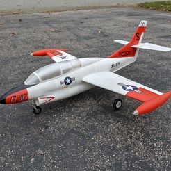 PXL_20211128_183817592.jpg Fichier 3D Avion à réaction RC T-2A Buckeye à l'échelle 1/10 pour EDF 80mm・Modèle pour impression 3D à télécharger