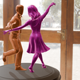 Untitled2.png Minimalist Dancing Couple Figure | Abstract Love Sculpture (3D Print STL), La La Land, lalaland, La La Land movie,