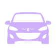 Mazda_2_2011_key_50mm.stl Mazda 2 Demio 2010-2014 silhouette key