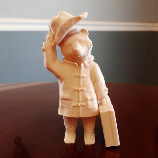 Duffel Coat Bear 3D model