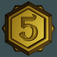 Gold5.png TTRPG Battlemap Marker/Token/Coin Set