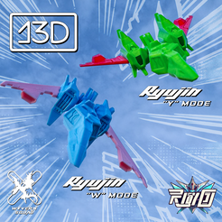 15.png Файл STL Рюдзин・Модель для печати в 3D скачать