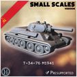 0_PREM_HMM1V65.jpg T-34-76 M1941 (version réduite) - Armée soviétique WW2 Second Monde Front de l'Est Ostfront RPG Mini Hobby