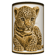 18a.png LITHOPANE - Safari BABIES - leopard