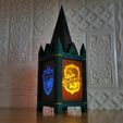 20200409_114642.jpg Harry Potter - Hogwarts Coats of arms lantern