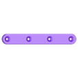 120x16_3-5.stl Assembly bracket 120x16, screw Ø 3.5 mm