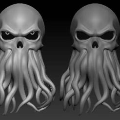 335760017_1416918795379448_2420522112861087635_n.jpg Archivo OBJ Máscara de Kranken el profanador (Davy Jones, Cthulhu)・Objeto de impresión 3D para descargar