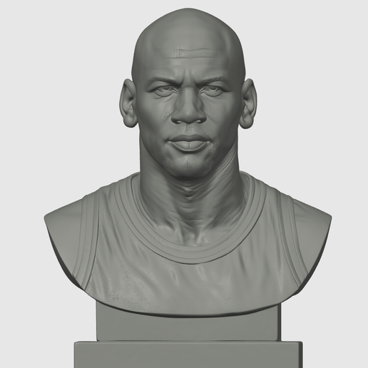 BUST MICHAEL JORDAN 3D