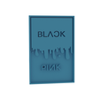 BlackPink V1.png Black Pink Cookie Cutter