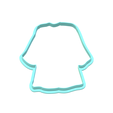 Gown-2.png Graduation Gown Cookie Cutter | STL File