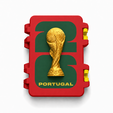 1.png Portugal FIFA World Cup 2026 Sticker Storage Box – Caixa Organizadora de Figurinhas Cromos Portugal