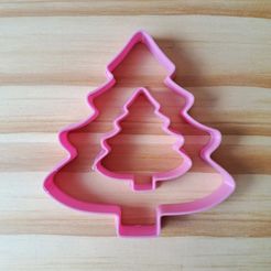 318653233_1205924583329279_5522733119988164094_n.jpg STL file Christmas Tree - Cookie Cutter・3D printer design to download
