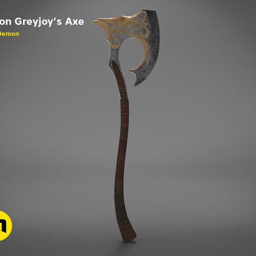 axe-gameofthrones-render.973.jpg Download OBJ file Euron Greyjoy’s Axe • 3D printing design, 3D-mon