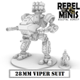 z= MM VIPER SUIT | 28mm Earth Force Viper Suit Mech