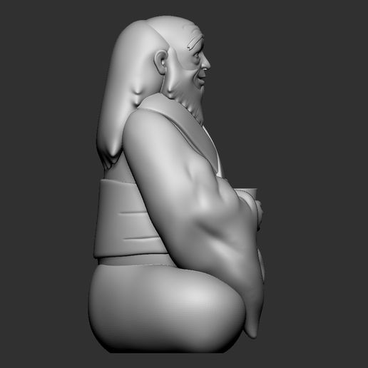 Uncle-Iroh-4.jpg Uncle Iroh - Avatar The Last Airbender - 3D Print Model