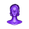 f2.obj Archivo STL Rostro femenino estilizado・Plan imprimible en 3D para descargar