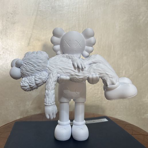 🎨 kaws gone figure nike off white separated・ STL File for