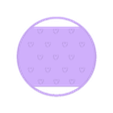 Cortante y marcador - Circulo con mini corazones.stl CUTTER & MARKER Circle with mini hearts - VALENTINE'S DAY