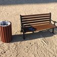 06.jpg 1/10 Scale Outdoor Litter Bin