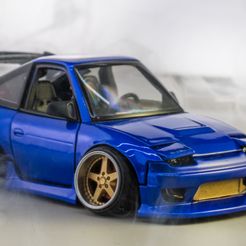Nissan 200sx Tooned car model kit