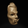 3.png Warrior - Knight Face Mask 3D print model