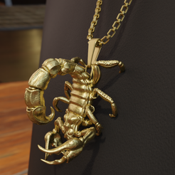 2.png STL-Datei SKORPION ICH SAGTE STL・Modell zum Herunterladen und 3D-Drucken