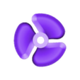Three Blade Propeller v2 R.stl Hélice tripale V2