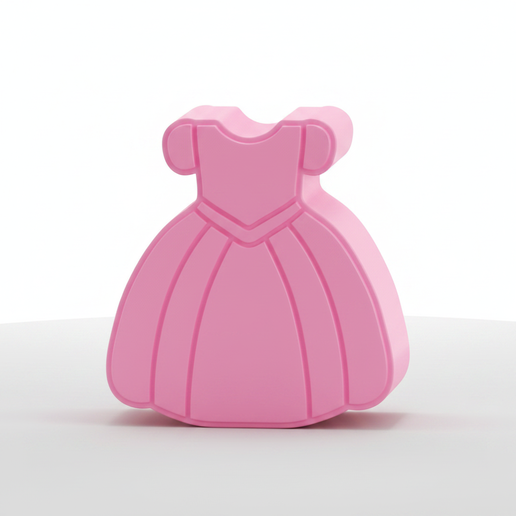 Ejector Princess Dress Model 2 Brigadeiro and Sweets - Ejetor para Brigadeiro e Doces Tema Vestido Princesa Modelo 2
