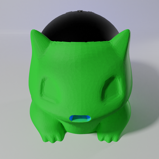 B.png ALEXA ECHO DOT HOLDER SUPPORT BASE BULBASAUR INSPIRED