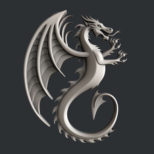 Dragon - 3D model önizlemesi