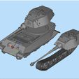 EtHVxXDVoAIsP5v.jpeg 1/72 vk-4502P tank  ww2 german HEAVY tank 3dprinted