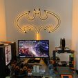 BatNeon1.jpg Batman Neon LED lamp light