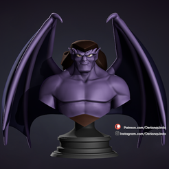 DQ_Goliath_v02.png Fichier 3D Goliath v02 / Gargouilles・Plan pour imprimante 3D à télécharger