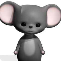 UH.jpg MOUSE CARTOON ANIMAL KIDS MOUSE 3D PRINTING MOUSE ANIMATED MOUSE