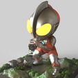 Ultraman_Chibi.763.jpg Ultraman-CHIBI VERSION -FANART- ウルトラマン-Japan tokusatsu CARICATURE -3D PRINT MODEL