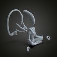 untitled.269.jpg alien yoga 3d print model V2
