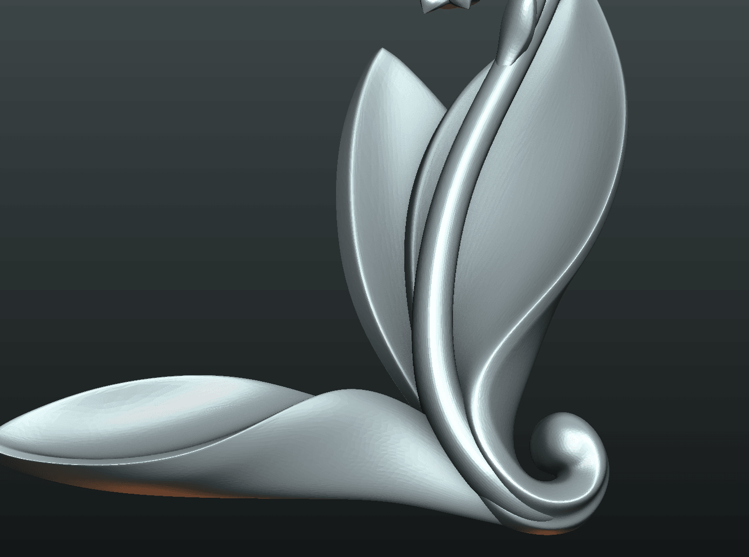LOTV-09.png Download file Lily of the valley • 3D printing model, Skazok