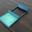 1000027040.jpg Angled Paintbrush Rest with Drip Tray