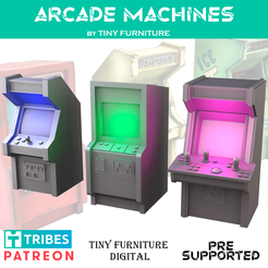 Arcade_Machines.png Файл STL Аркадные автоматы・Модель для загрузки и 3D-печати