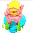 2.jpg HOUSE HOME CHILD CHILDREN'S PRESCHOOL TOY 3D MODEL KIDS TOWN KID VILLAGE
