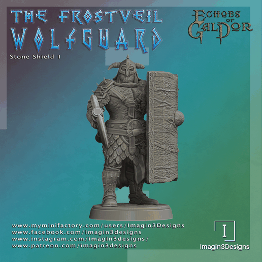 Stone Shields 3D model