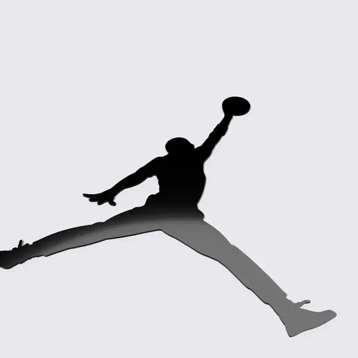 Air Jordan Logo | 3D Printable STL