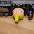 P1050602.jpg FT-817 crank knob with custom Oogoo sleeve