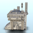 32.png Sci-Fi outpost with overhanging living room (5) - Future Sci-Fi SF Infinity Terrain Tabletop Scifi