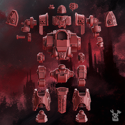 Download 76 3D models from 40k Dreadnought listed by Knightmechanicus ...