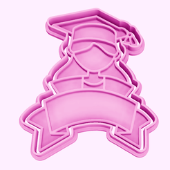 c7.png STL file cookie or fondant cutters Graduation・3D printing idea to download, hebert1642