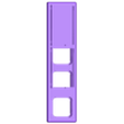 Hue_BuschReflex_2on3_VV_VVV_S_Rev6.stl Philips Hue dimmer adapter Busch Jaeger