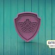 skye-logo.jpg Fichier STL Skye Paw Patrol Cookie Cutter Logo・Design pour imprimante 3D à télécharger
