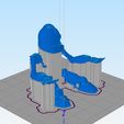 slicer.jpg STL file Miny Iron Giant Pen Holder - pose 1・3D printable model to download