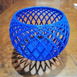 IMG_20190503_181416.jpg Free 3D file Basket Bowl V2・Template to download and 3D print, Robine